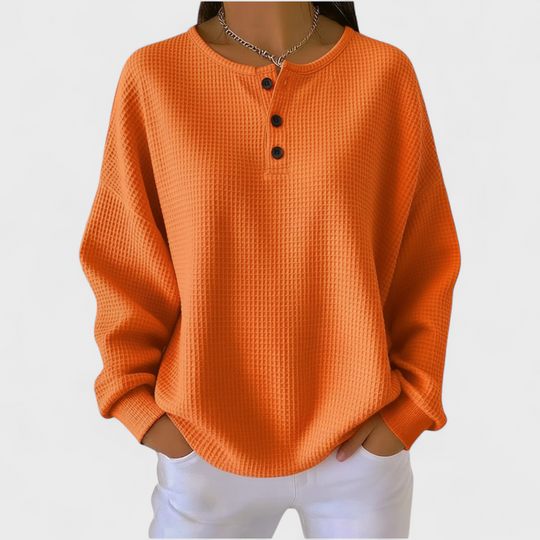 Elsie | Jumper in Soft Waffle Knit