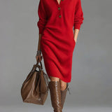 Janice | Elegant Jumper Dress