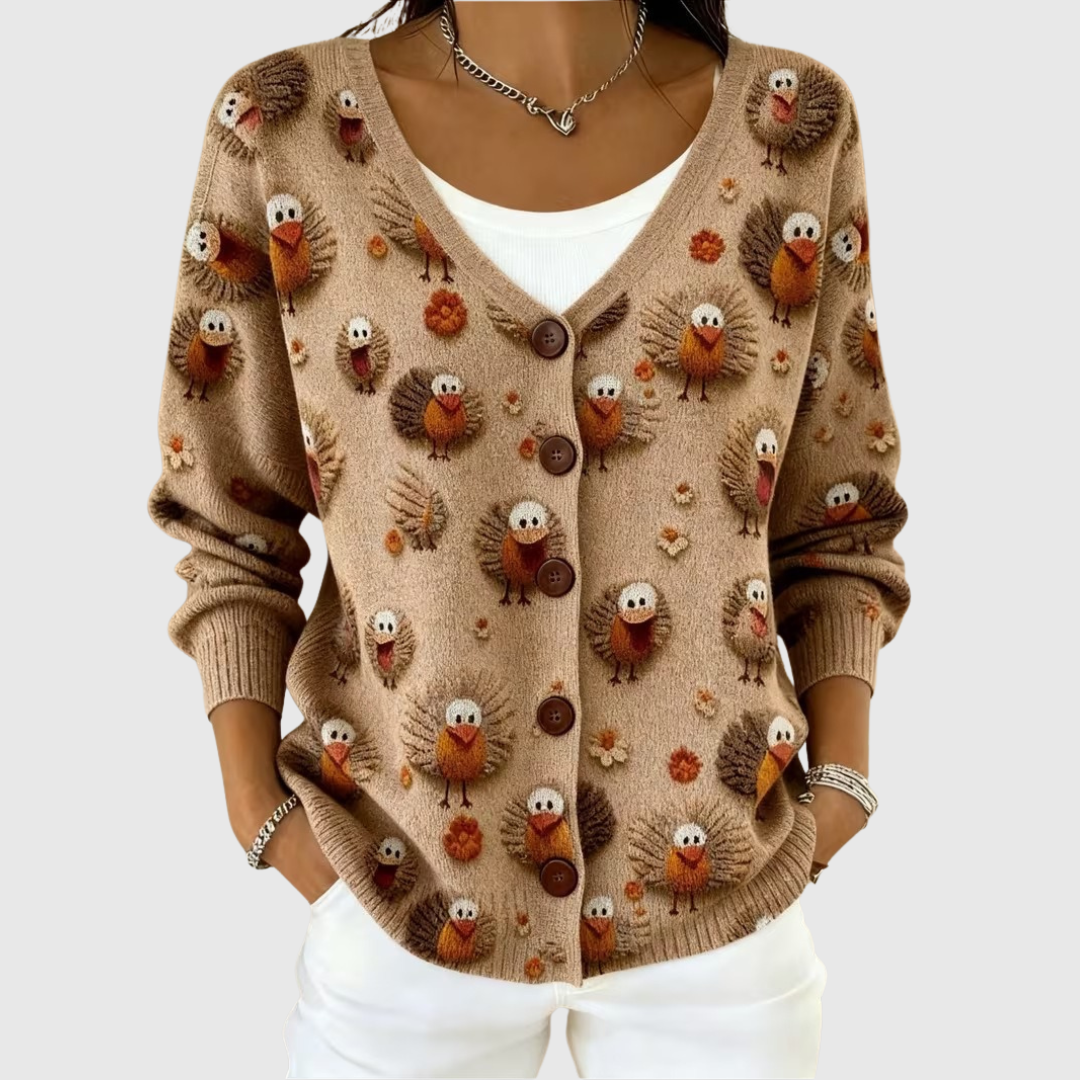 Daisy | Comfortable Buttoned Cardigan
