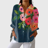 Lisbeth | Lightweight Colourful Blouse with Print