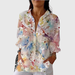 Maike | Lightweight Colourful Blouse with Print