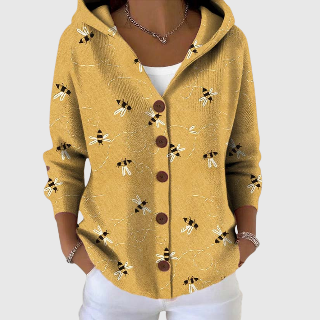 Helen | Comfortable Cardigan with Hood