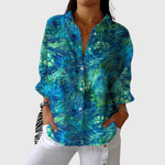 Miriam | Light Colourful Blouse with Print