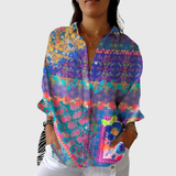 Valerie | Light Colourful Blouse with Print