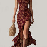 Mika | Boho Retro Maxi Dress