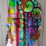 Fenna | Artistic Bloom Blouse