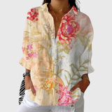 Tatjana | Lightweight Colourful Blouse with Print