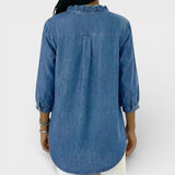 Heather | Elegant Ruffled Blouse