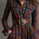 Mandy | Belted Shirt Dress