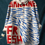 Paula | Casual Women's T-Shirt with Vintage Fish Art