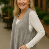 Everelle | CosyKnit Gilet – Soft Elegance, Effortless Layers
