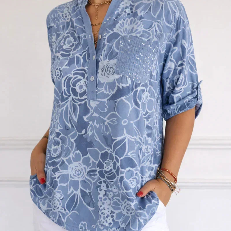 Willow | Elegant Blouse with Pocket