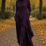Natalie | Elegant Draped Dress