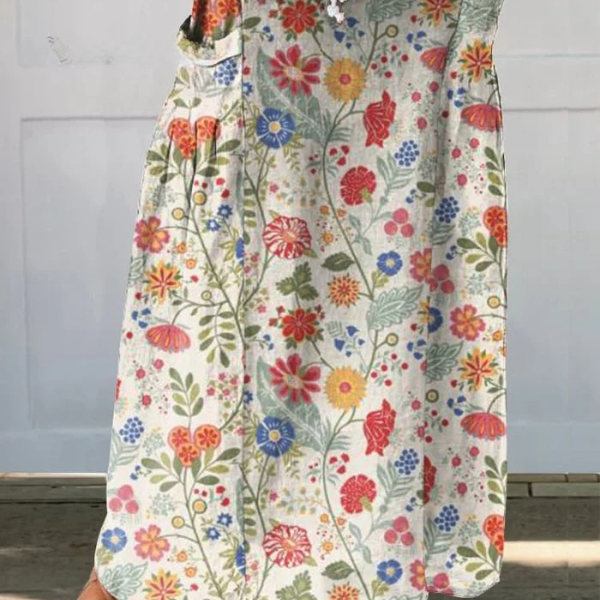Charlotte | Lightweight Printed Skirt