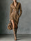 Mila | Suede Shirt Dress