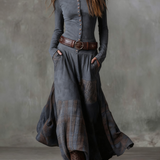 Michelle | Belted Suede Dress