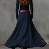 Michelle | Belted Suede Dress