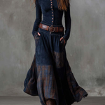 Michelle | Belted Suede Dress