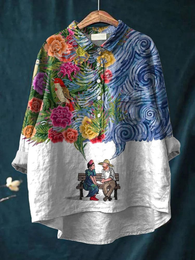Paula | Artistic Women's Blouse