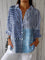 Fiora | Ocean Patchwork Blouse