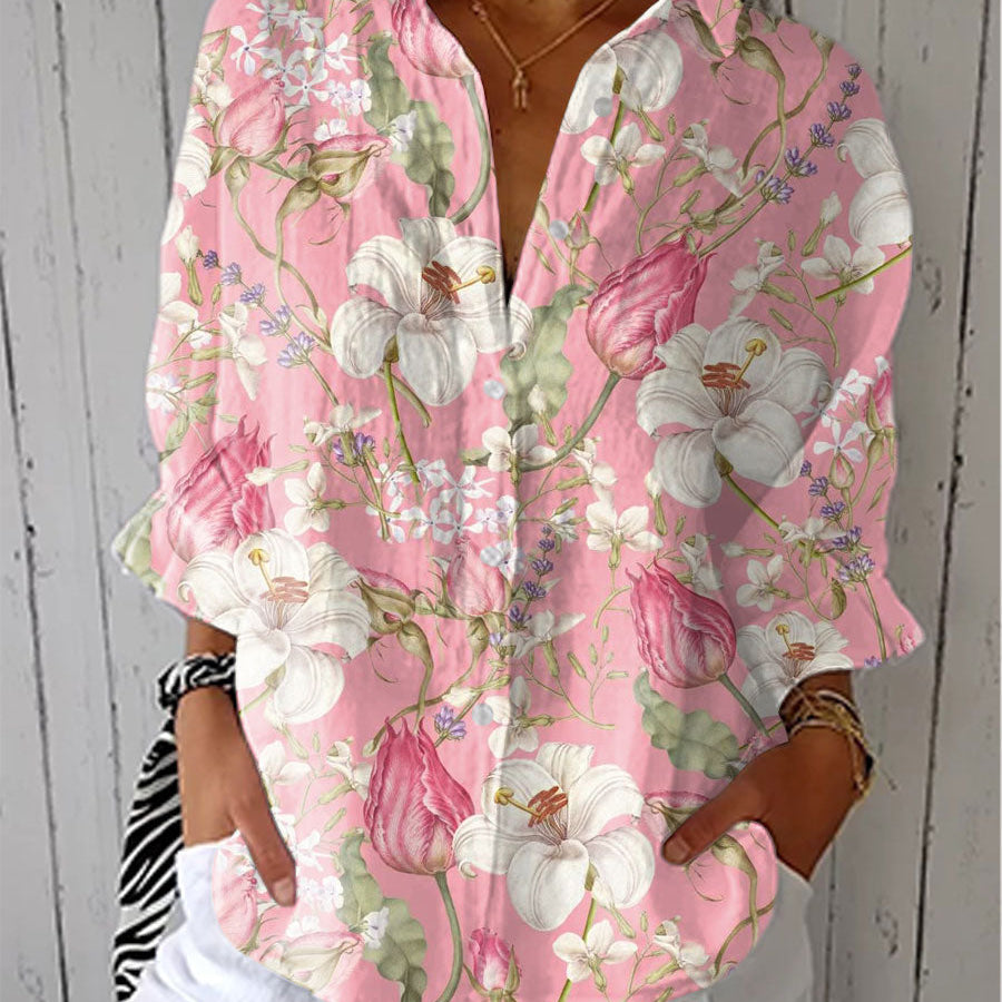 Frances | Elegant Bloom Blouse