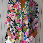 Frida | Bloom Canvas Blouse