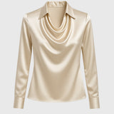 Zoe | Elegant Satin Blouse