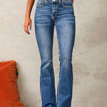 Aya™ | High-Waisted Flared Jeans