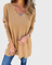 Anya | Soft Drape V-Neck Top - Flattering in all the right places. on a grey background