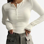 Klarina | Comfortable Long Sleeve Top