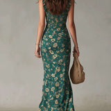 Mika | Boho Retro Maxi Dress